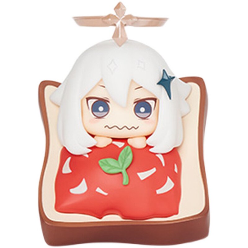 原神才不是应急食品派蒙美食主题盲盒盒蛋正版游戏周边摆件礼物