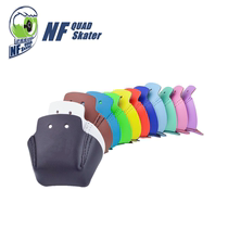 NF wheel slip leather face Shoe head Anti-shoe cover protective sheath Double-row wheel sliding brush Street sliding block