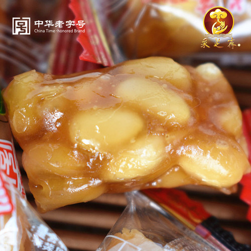 苏州土特产老字号采芝斋正宗传统脆松糖松子松仁松条糖果零食散装 - 图0