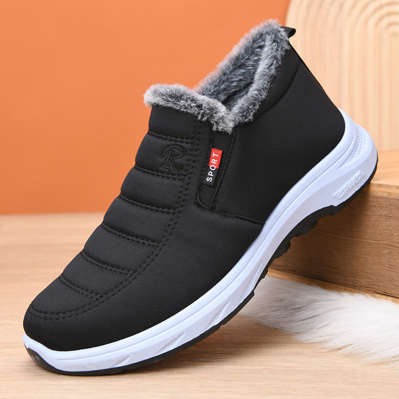 老北京棉鞋男冬季保暖加绒软底爸爸鞋短靴加厚防滑父亲鞋棉靴防寒,淘宝优惠券,粉丝福利购,淘宝优惠卷