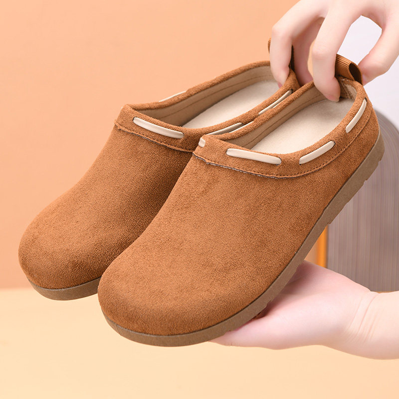 新款复古半托勃肯鞋女百搭轻便一脚蹬懒人鞋软底舒适女士休闲单鞋,淘宝优惠券,粉丝福利购,淘宝优惠卷