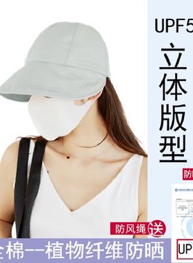 升级棉材质大头围鸭舌渔夫帽素颜