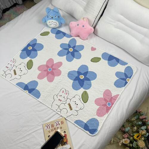 双面纯棉姨妈垫月经垫床垫生理期例假防侧漏学生女宿舍同房垫可洗 - 图1