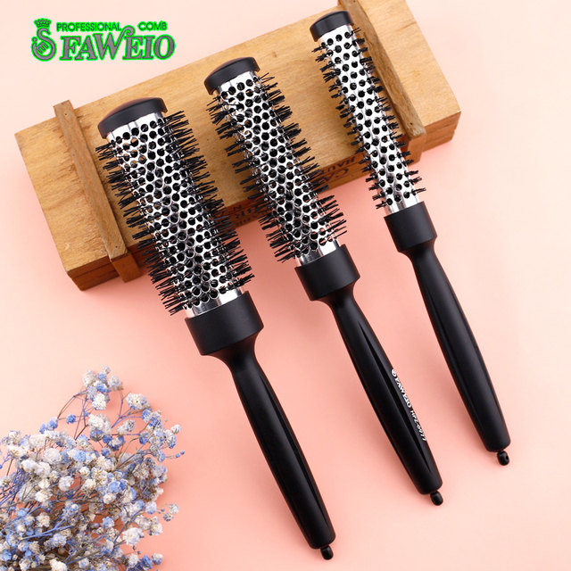 Fawei goose professional comb big pear flower comb styling comb rolling comb