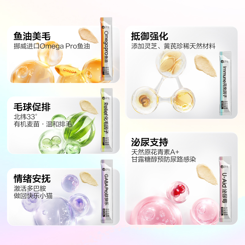 卫仕主食鱼油猫条化毛猫条营养猫零食猫咪猫粮冻干湿粮非猫罐头,淘宝优惠券,粉丝福利购,淘宝优惠卷