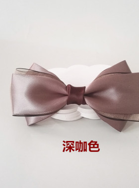 发夹成人女简约风气质弹簧夹顶夹