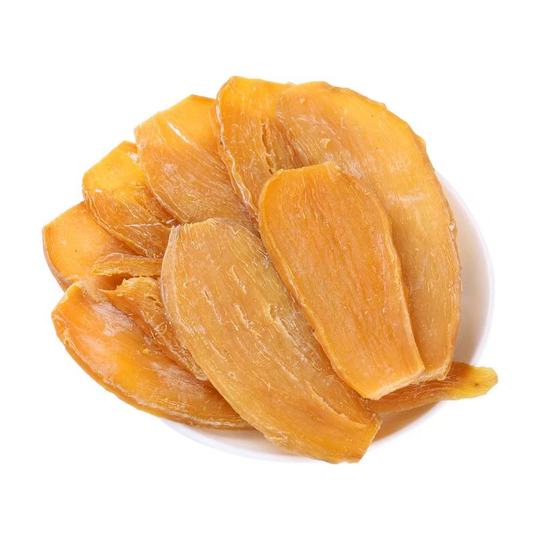 红薯干条片原味零食山东特产无添加农家自制晒硬番薯干白霜地瓜干