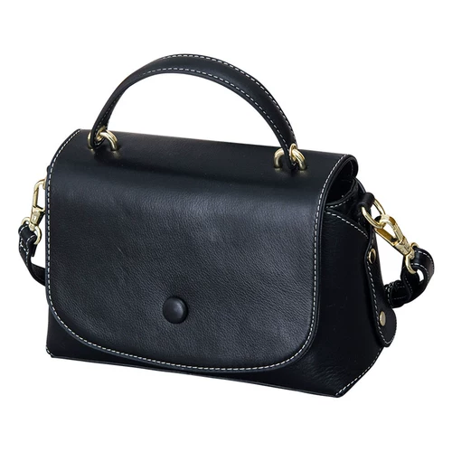 Небольшая небольшая сумка, сумка через плечо, модная кожаная сумка на одно плечо, из натуральной кожи, коллекция 2022, в корейском стиле, воловья кожа