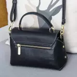 Небольшая небольшая сумка, сумка через плечо, модная кожаная сумка на одно плечо, из натуральной кожи, коллекция 2022, в корейском стиле, воловья кожа