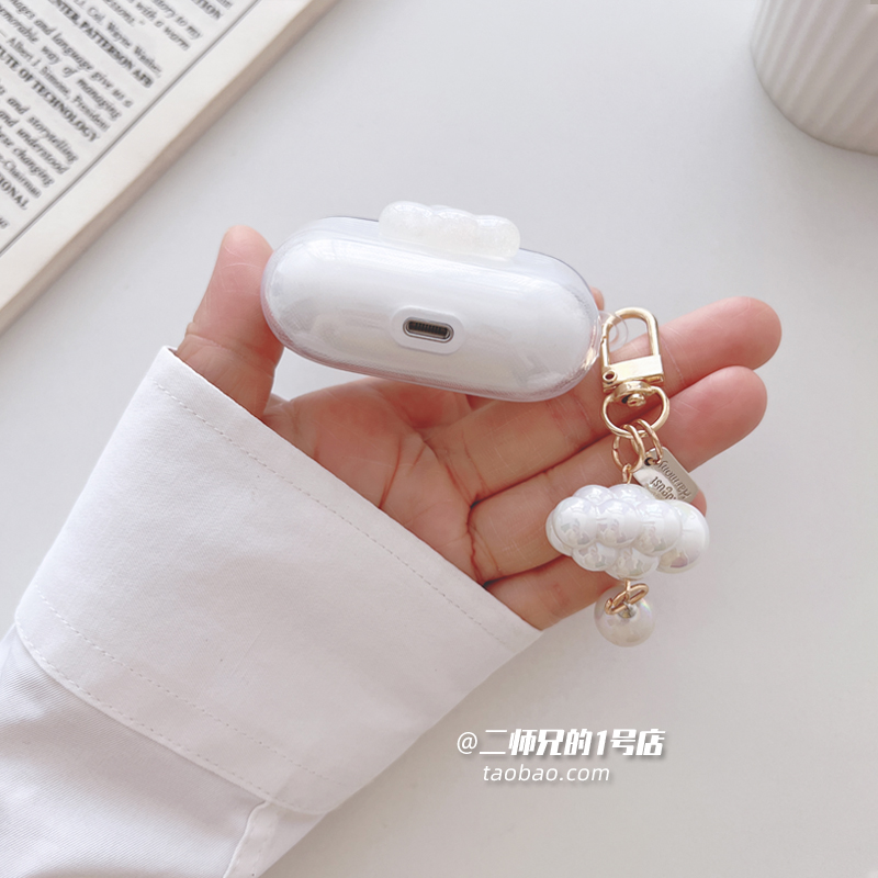 适用于荣耀Earbuds X3i/2se/3Pro耳机壳flypods3/flypods青春版耳机保护套x2/x1/x5e透明x5spro/x6可爱软壳套 - 图2