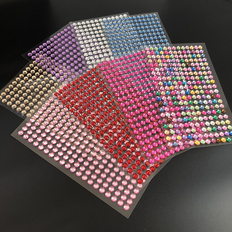 宝石贴纸儿童水晶贴diy手工制作女孩玩具脸部化妆3d立体钻石贴画,淘宝优惠券,粉丝福利购,淘宝优惠卷