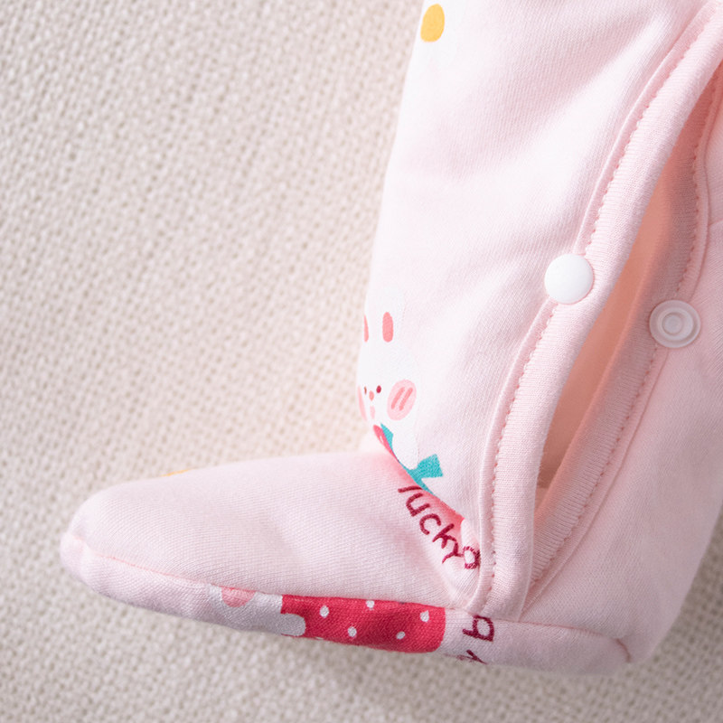 宝宝可爱冬装粉色包脚衣服加厚婴儿连袜棉衣新生儿连体衣女孩冬季,淘宝优惠券,粉丝福利购,淘宝优惠卷