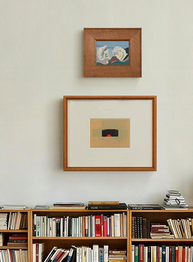 稀有元素【岛屿】中古挂画抽象法式风景餐厅卧室客厅装饰画