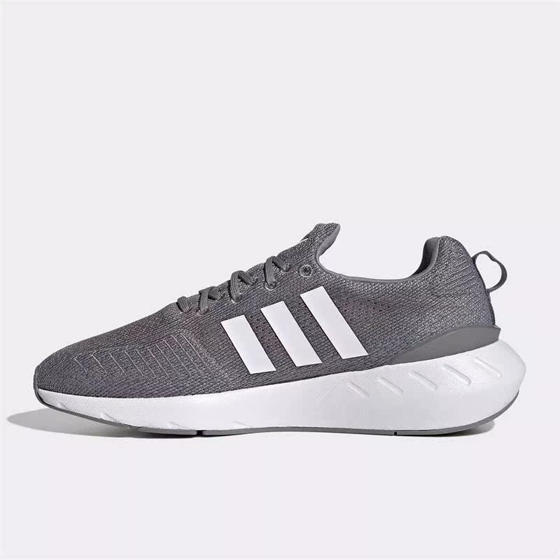 Adidas/阿迪达斯三叶草男女跑步鞋Swift Run 22低帮运动鞋 GZ3495 - 图0