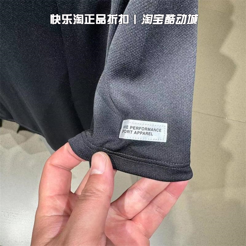 nike耐克短袖男子夏季速干训练跑步运动服休闲圆领T恤 FN3052-010 - 图2