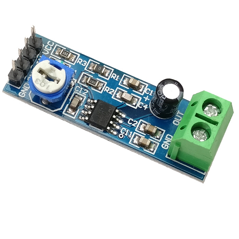 LM386功放板模块 200倍增益电路音频功率放大器电路板-图2