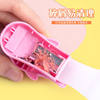M&G mini stapler with pencil sharpener multifunctional dual-use small convenient cartoon binding device for students