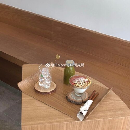 网红咖啡店 蛋糕盘烘培面包盘 甜品台木托盘 杯托 饰品拍照 - 图0