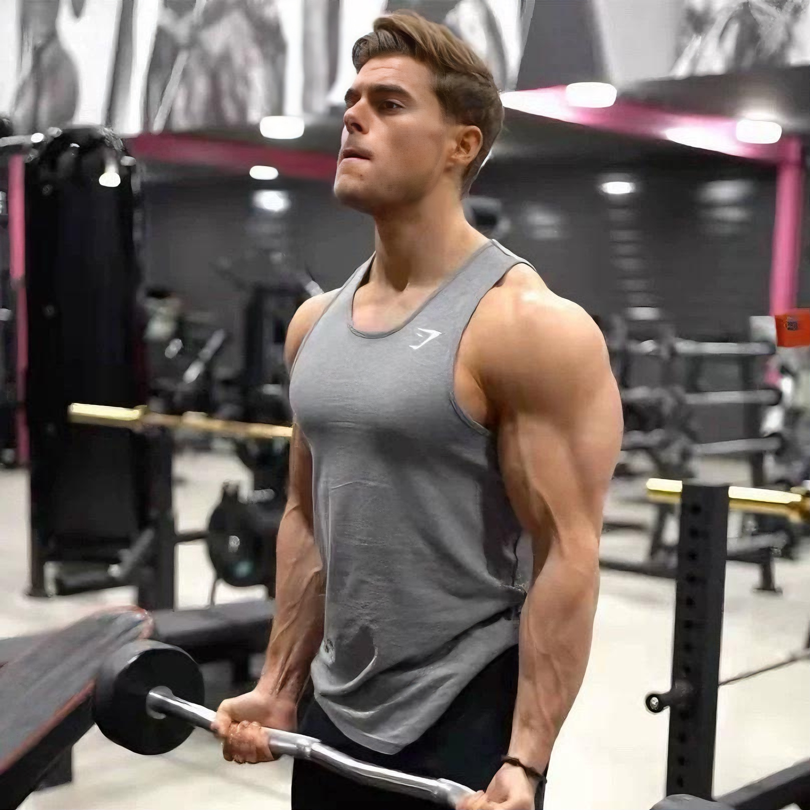 GYMSHARK健身修身背心肌肉男新款训练服弹力纯棉上衣运动无袖t恤,淘宝优惠券,粉丝福利购,淘宝优惠卷