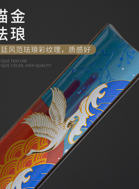 陶瓷珐琅彩线香插香座国潮古典