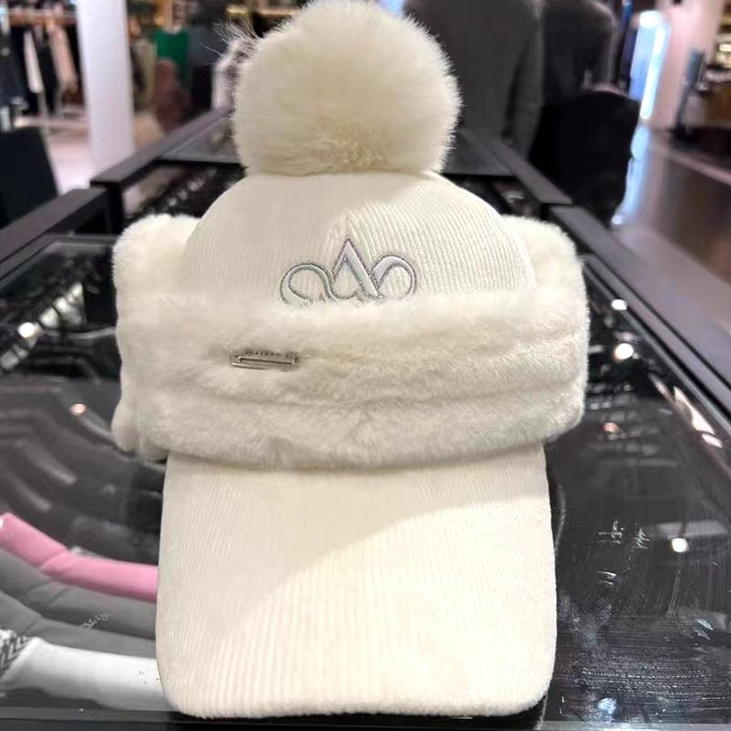 韩国高尔夫球帽女冬季毛绒护耳舒适保暖golf鸭舌帽户外运动防晒帽,淘宝优惠券,粉丝福利购,淘宝优惠卷