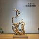 Thuja solid wood follow-up root carving wood carving dead wood Zen ornaments tea room desk living room porch decoration crafts