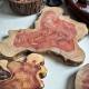 Blood cypress log root slices, natural conformable base, pot mat, tea coaster, stove-cooking tea mat, high quality, light luxury