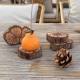 Natural dragon mustard rattan coaster, natural tea mat, solid wood teapot insulated holder, high quality log vine root tea cup holder