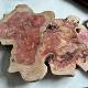 Red cedar logs with irregular bases, tea pads, solid wood dining table mats, photography wood chips