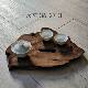 Natural weathered wood dry tea table solid wood pallet log whole board Zen rotten wood wabi-sabi photo background