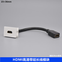 Type 128 HDMI with Line HD Module 2 0 HDMI STRAIGHT HEAD EXTENSION CORD ASSORTED WALL SOCKET PANEL MODULE