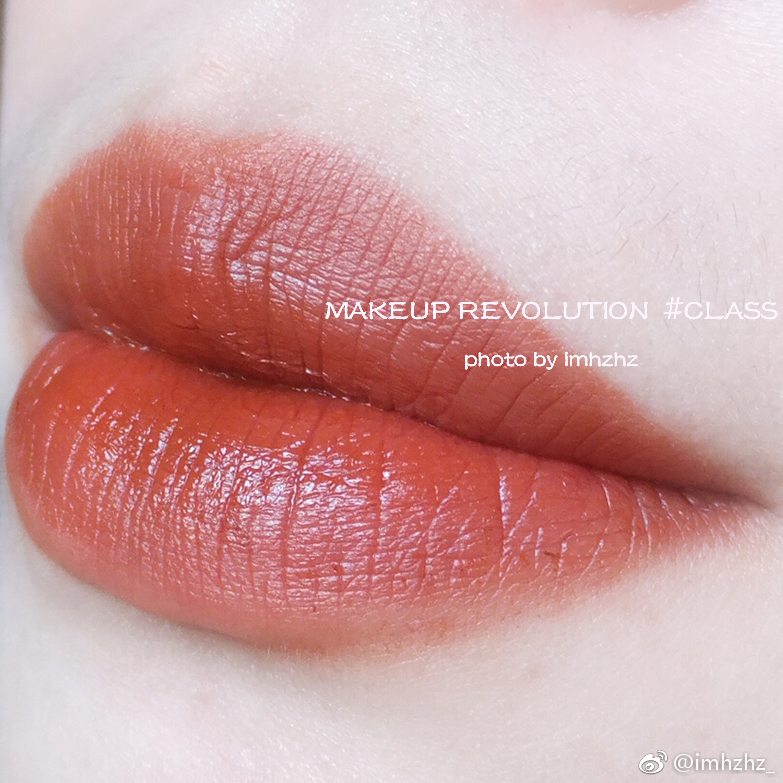 英国Makeup Revolution文艺复兴滋润不脱色哑光口红class唇彩包邮