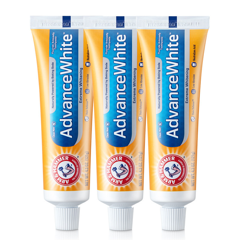 艾禾美焕白卓效121g小苏打清新牙膏 艾禾美卓成宏益牙膏