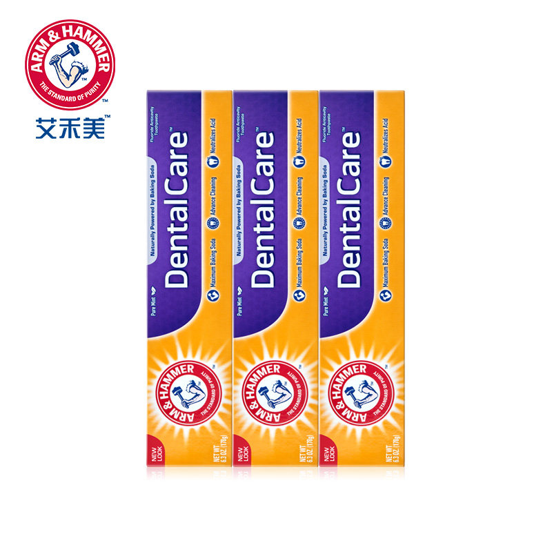 艾禾美健齿优护178g小苏打美国牙膏 艾禾美卓成宏益牙膏