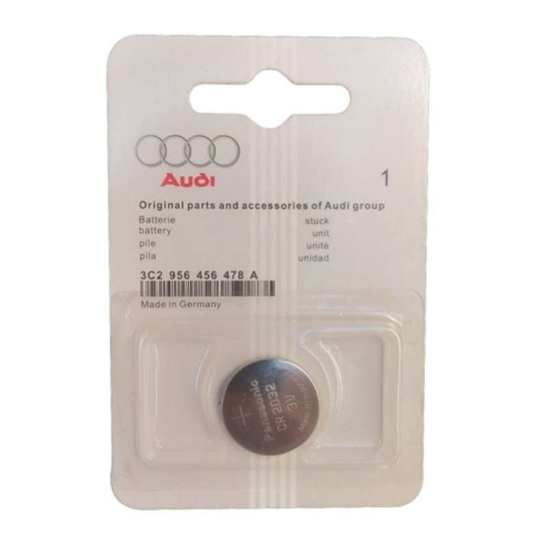 奥迪A6L遥控器钥匙电池原厂原装11-13-14-15款16年a6l专用 - 图0