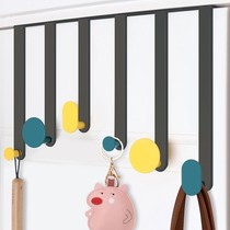 Post door rear hook hanger Nordic creative No marks free of holes Punched Shelf Free of nail door back style clothing Hood Hanger