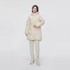 Women's mid-length classic hooded silhouette tolerate mother's outfit