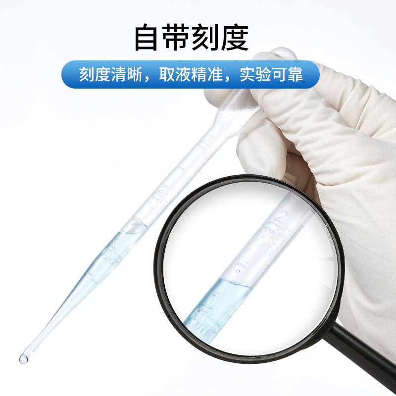 比克曼生物一次性塑料滴管吸管巴氏吸管胶头无菌独立装1/2/3/5ml - 图2