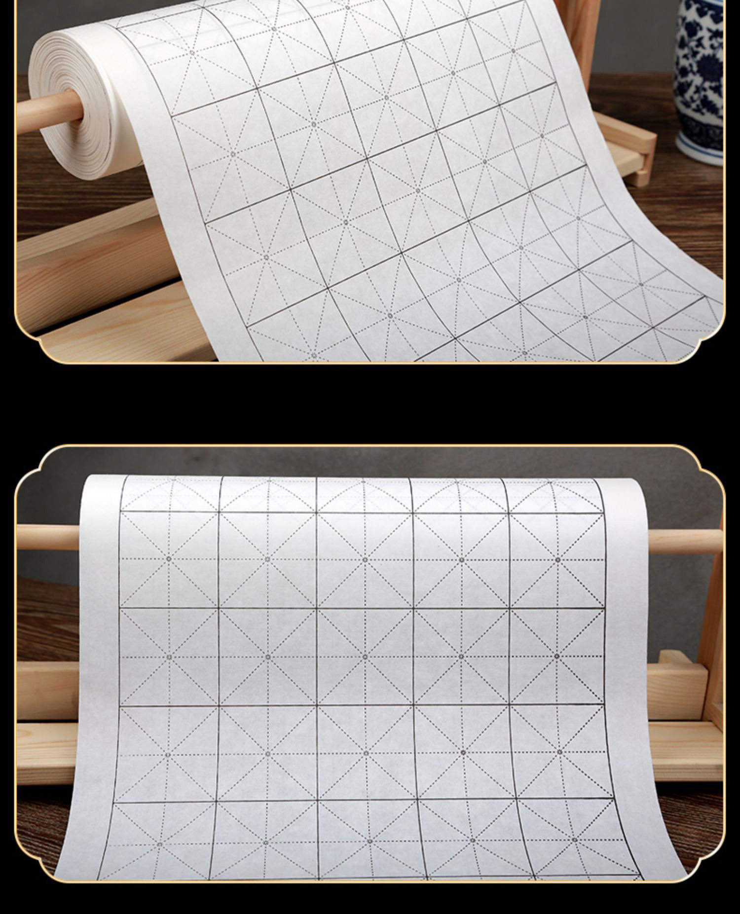 米字格加厚半生熟宣纸长卷初学者毛笔字书法用纸书法练习宣纸,淘宝优惠券,粉丝福利购,淘宝优惠卷