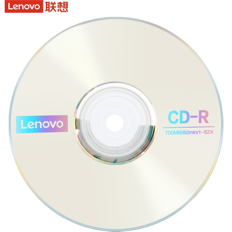 联想cd光盘VCD光盘MP3刻录光盘空白盘cd-r刻录盘车载音乐CD光碟片无损刻录光碟音乐空白碟50片空白盘片700MB-图2