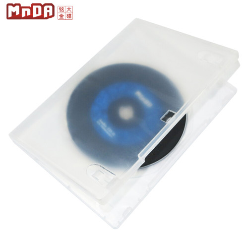 铭大金碟14mm 50G标准碟盒 半透明 单片CD/DVD盒 带膜光盘盒 - 图2