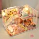 Diy cabin japanese style loft handmade house