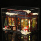 Christmas house assembled model as a gift for friends