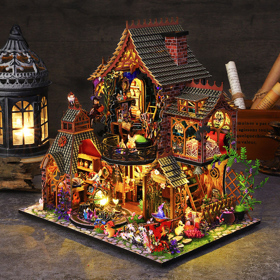 Harry's Magical Forest Little House Building Scene Toy