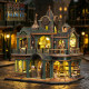 Detective series 3D wooden assembled model toys