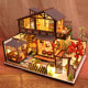 Diy cabin wooden handmade japanese villa