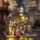 Gothic castle assembled model handmade gift