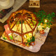 Coffee house hand-assembled model birthday gift