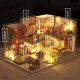 Handmade wooden birthday gift architectural model