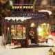 Christmas house assembled model as a gift for friends